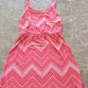 Chevron Maxi Dress